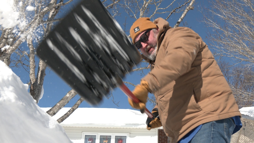 John Riche is working to reunite a snow shovelling brigade that first formed after a wicked winter blizzard in 2020 that was nicknamed ‘Snowmageddon’. (CTV)