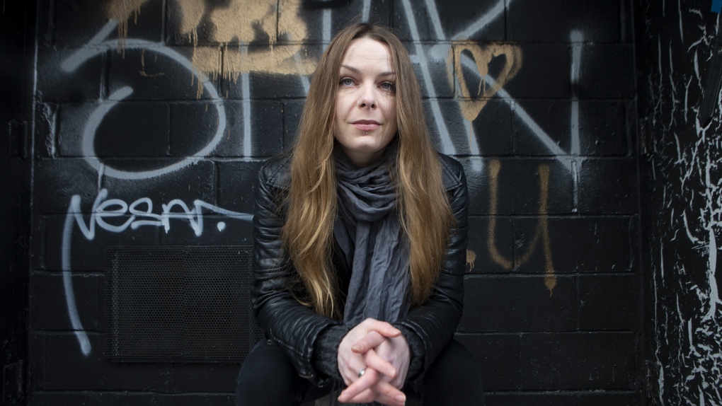 Sonja Mally is photographed near her home in Toronto, on Monday, March 14, 2022. THE CANADIAN PRESS/Chris Young